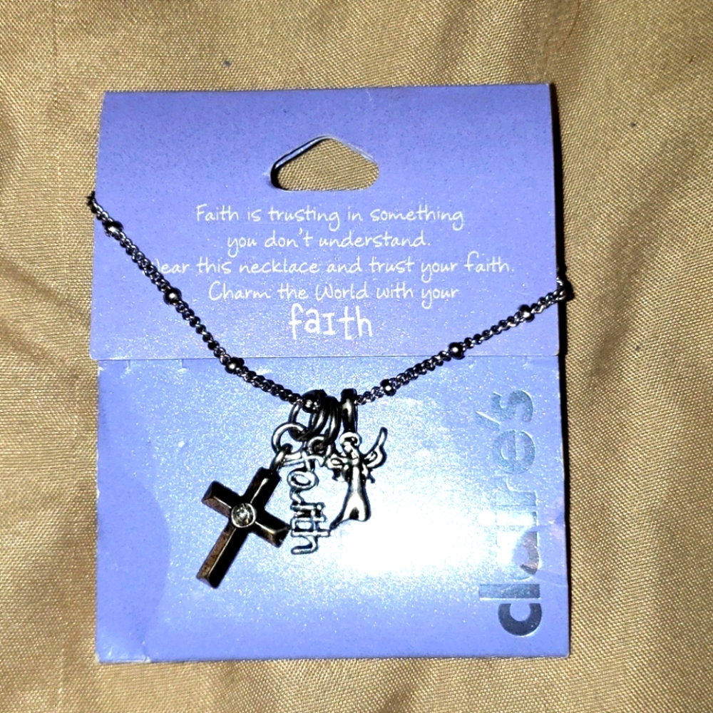 Claire cross Necklace